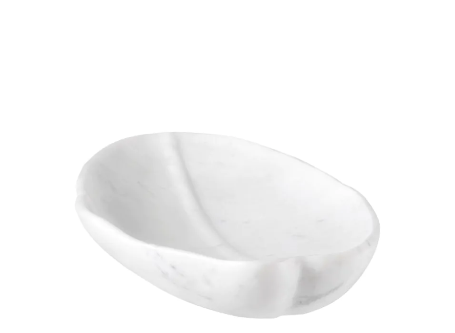 Plateau 'LouLou' - White marble