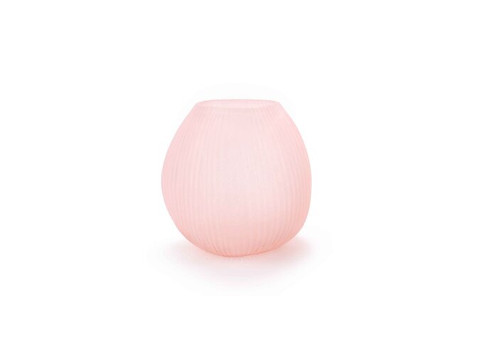 Vase 'Kaolin' M - rose