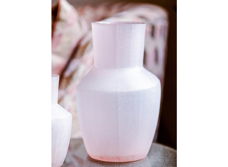 Vase 'Kunzite' L - rose