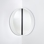 Mirror 'Luna' Black Corner - M