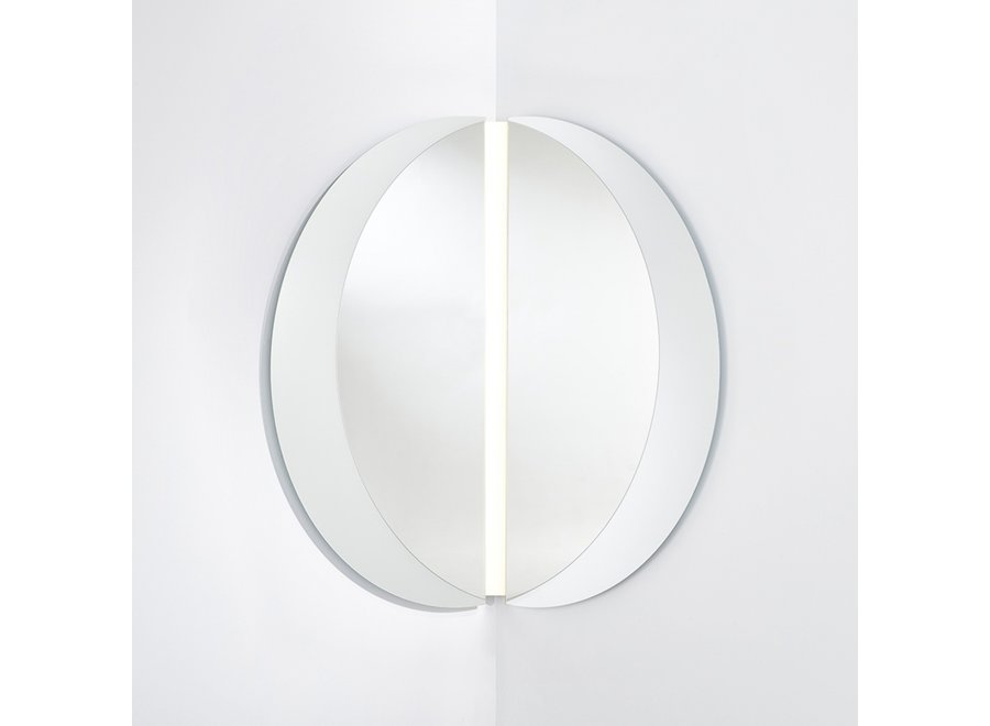 Spiegel 'Luna' Light Corner - M