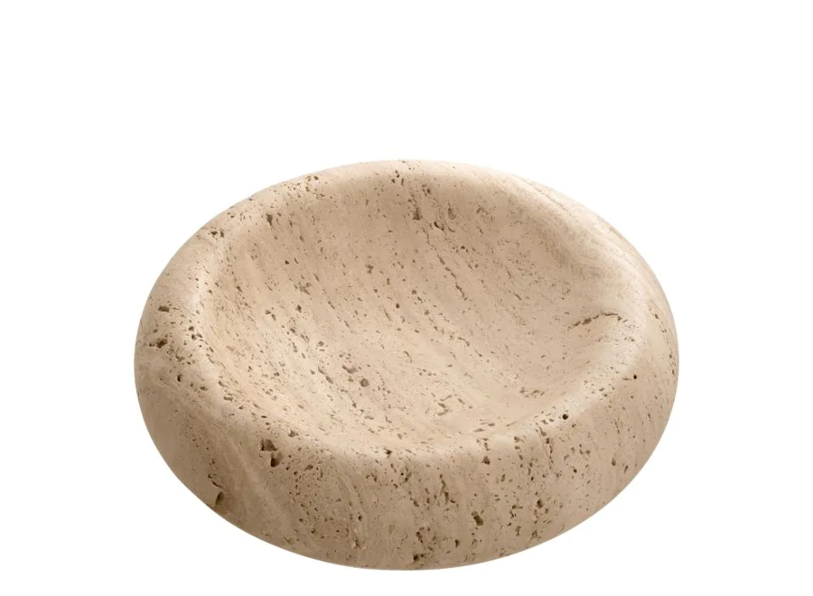 Bowl 'Lizz' - L - Travertine