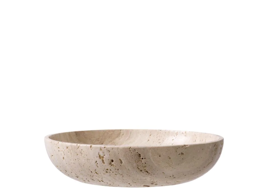 Bowl 'Revolt' - Travertine