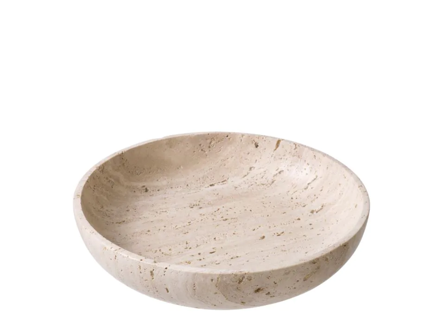 Bowl 'Revolt' - Travertine