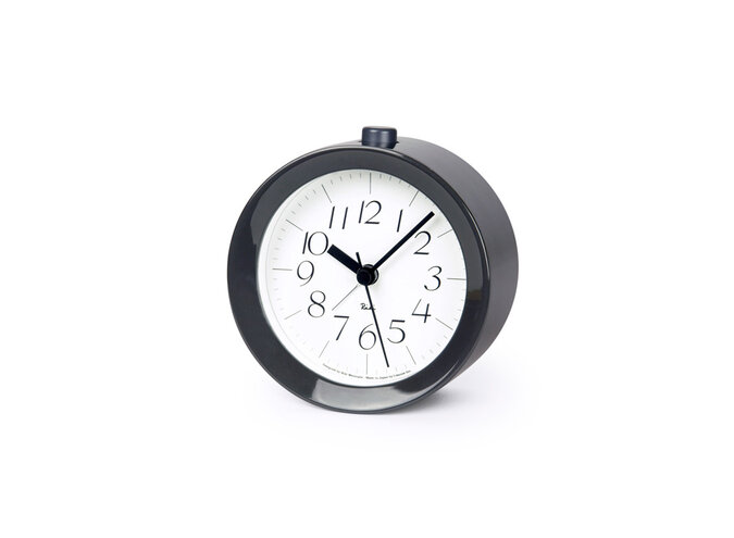Alarm clock 'RIKI' Grey/White