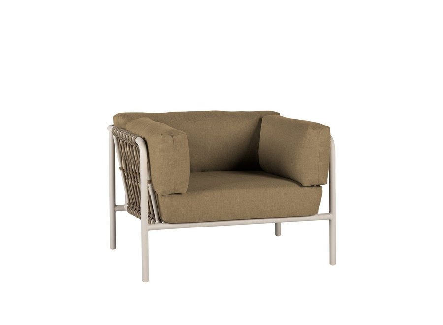 Lounge chair 'Linda' - Camel