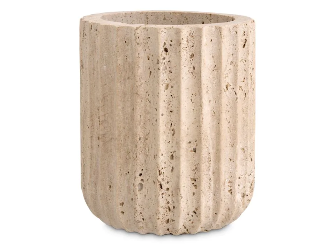 Vase Nava - Travertine