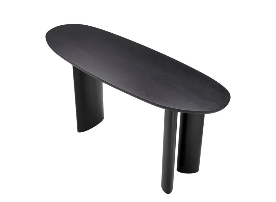 Console table 'Lindner' - Black Veneer