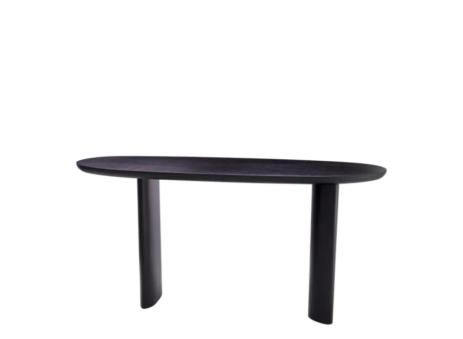 Console table 'Lindner' - Black Veneer