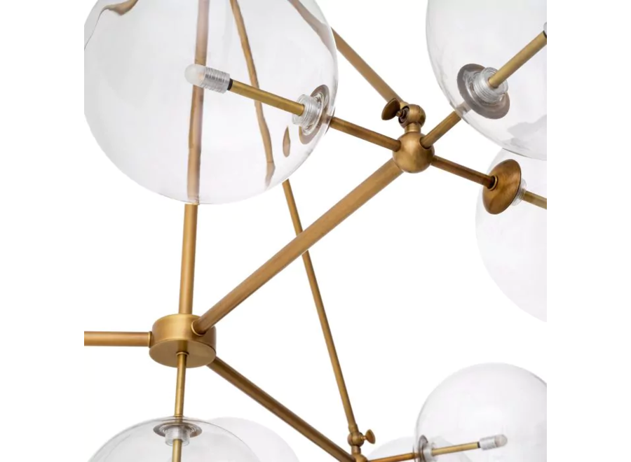 Chandelier 'Bermude' - Brass