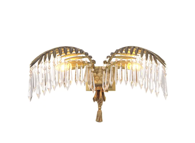 Hildebrandt Small Brass Chandelier