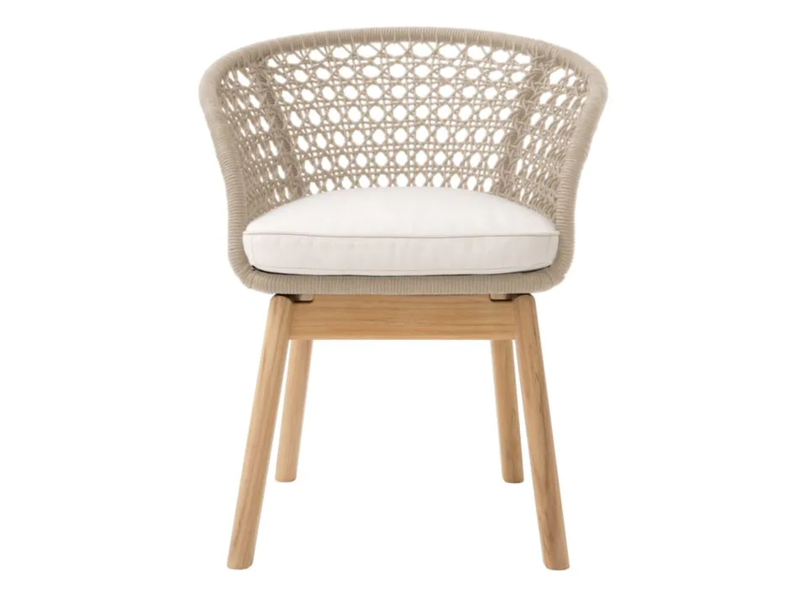 Dining Chair 'Trinity' - Cream