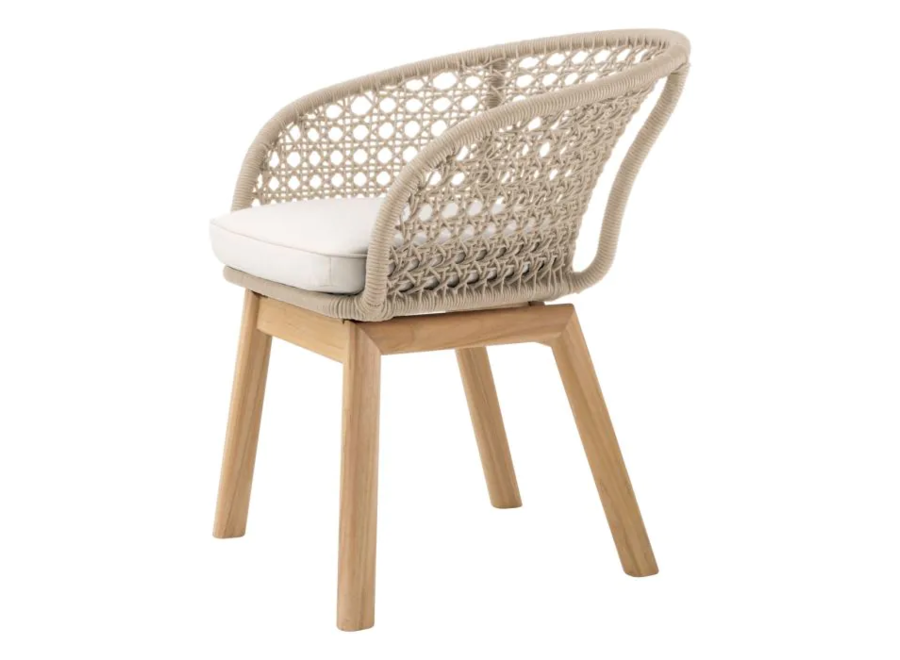 Dining Chair 'Trinity' - Cream