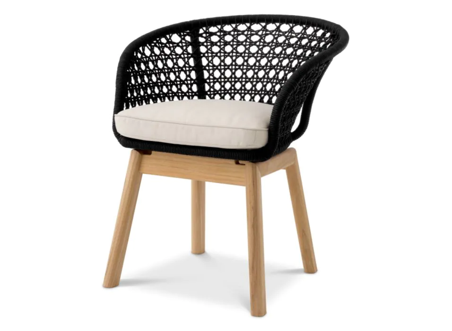 Dining Chair 'Trinity' - Black