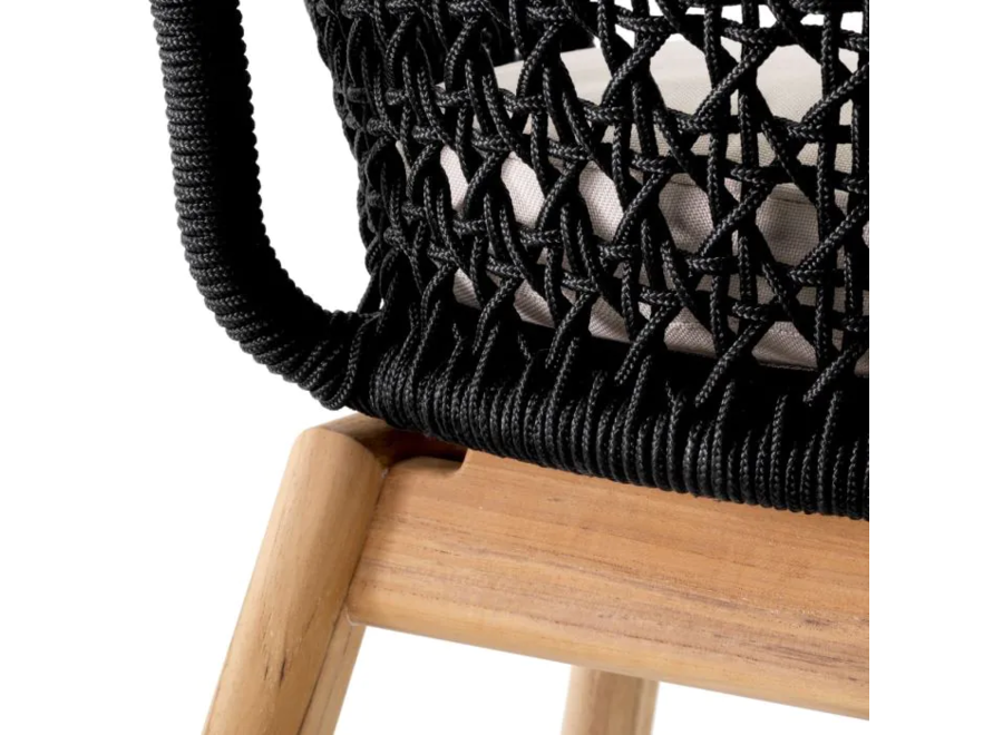 Dining Chair 'Trinity' - Black