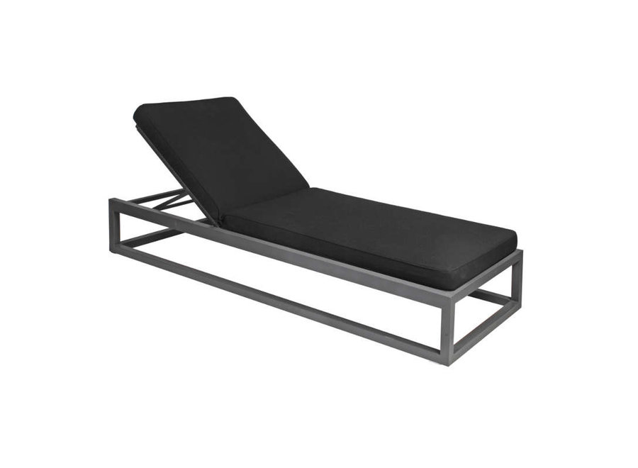 Chaise Longue 'Calcara' - Dark Grey