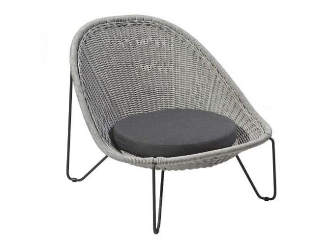 Chaise longue 'Pasturo' - Iron Grey