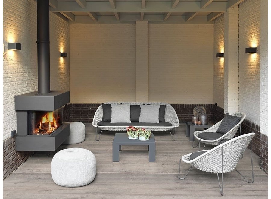 Canapé lounge 'Pasturo' - Iron Grey