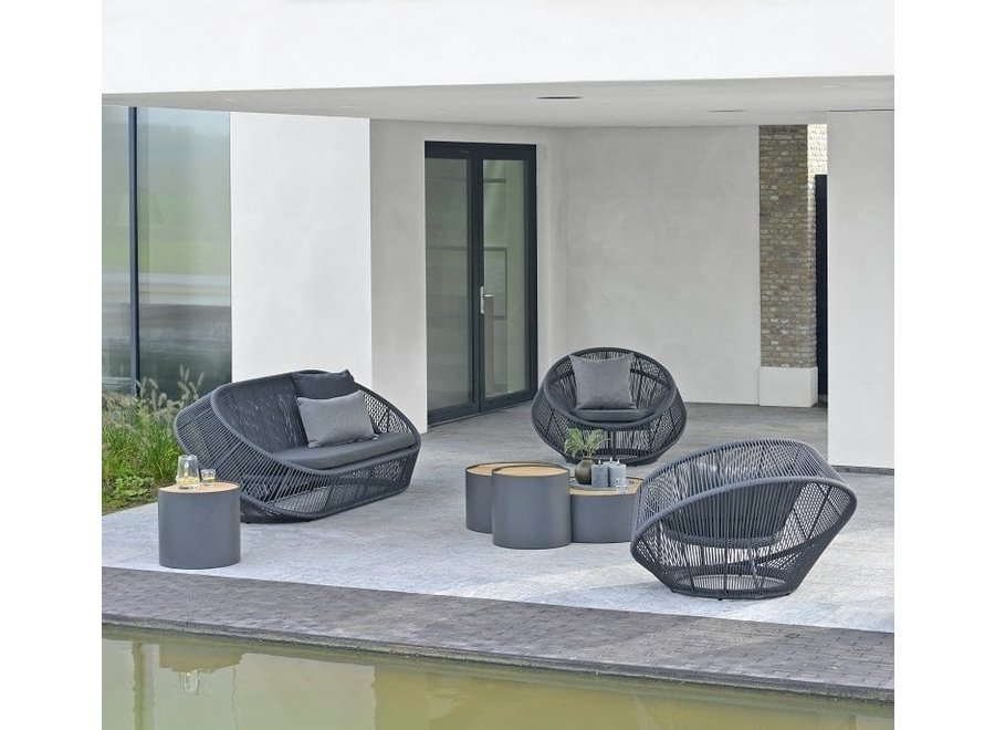 Loungesofa 'Monsaraz' - Dark Grey