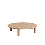 Loungetafel 'Bassano'  Ø110x28cm - Teak