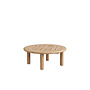 Loungetisch 'Bassano' Ø80x33cm - Teak