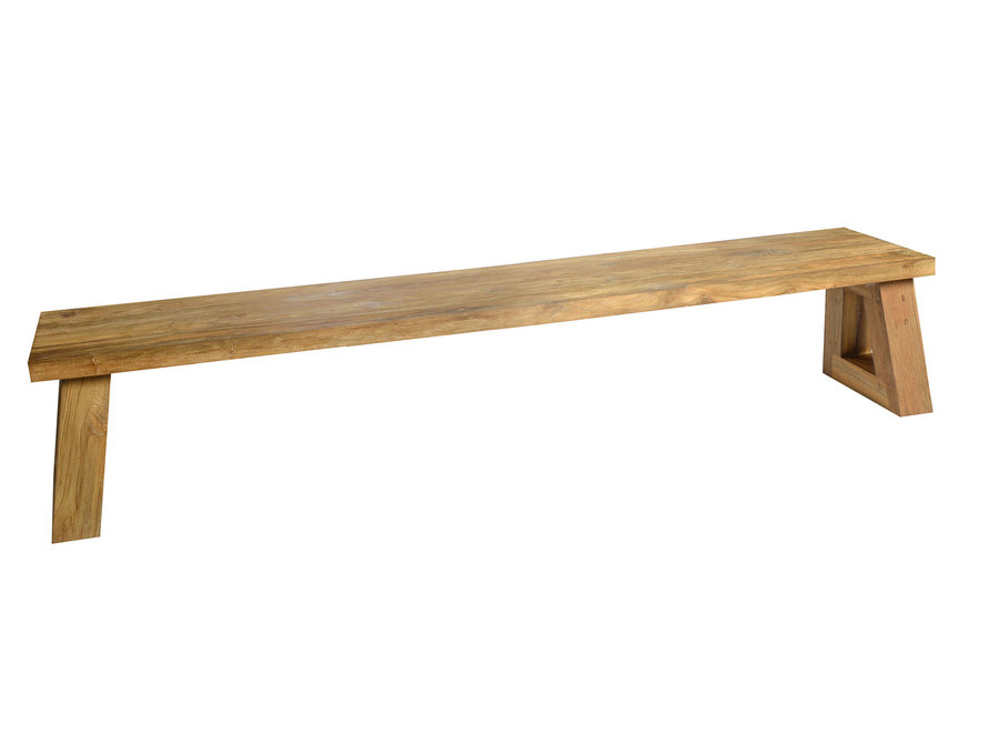 Banc 'Parga' 250x40x45cm - Teak