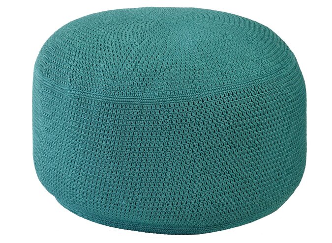 Hocker 'Crochette' Ø80cm - Blue Slate