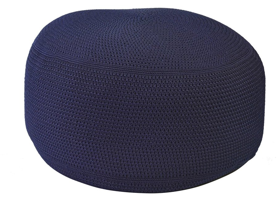 Hocker 'Crochette' Ø80cm - Navy