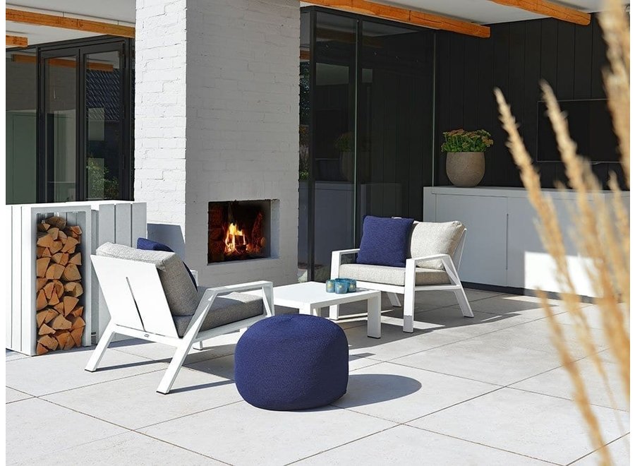 Hocker 'Crochette' - Navy