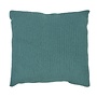 Outdoor kussen 'Crochette' 50x50cm - Blue Slate