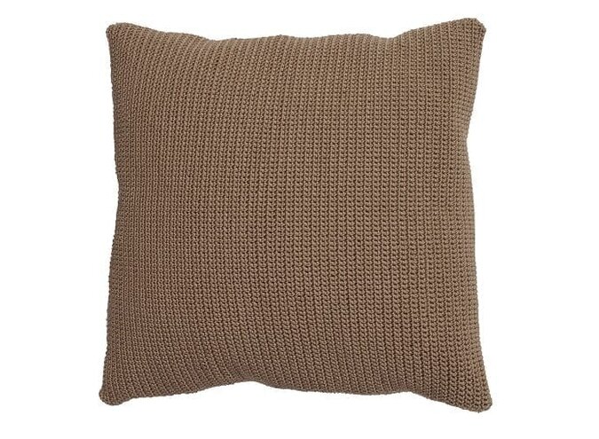 Outdoor kussen 'Crochette' 50x50cm - Sand