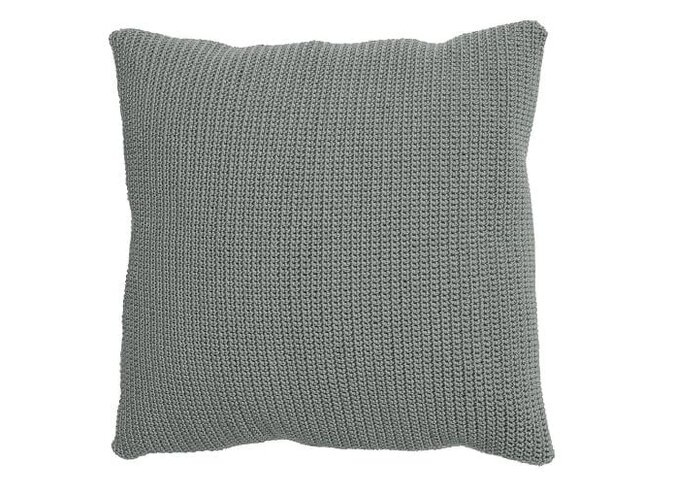 Outdoor cushion 'Crochette' 50x50cm - Iron Grey