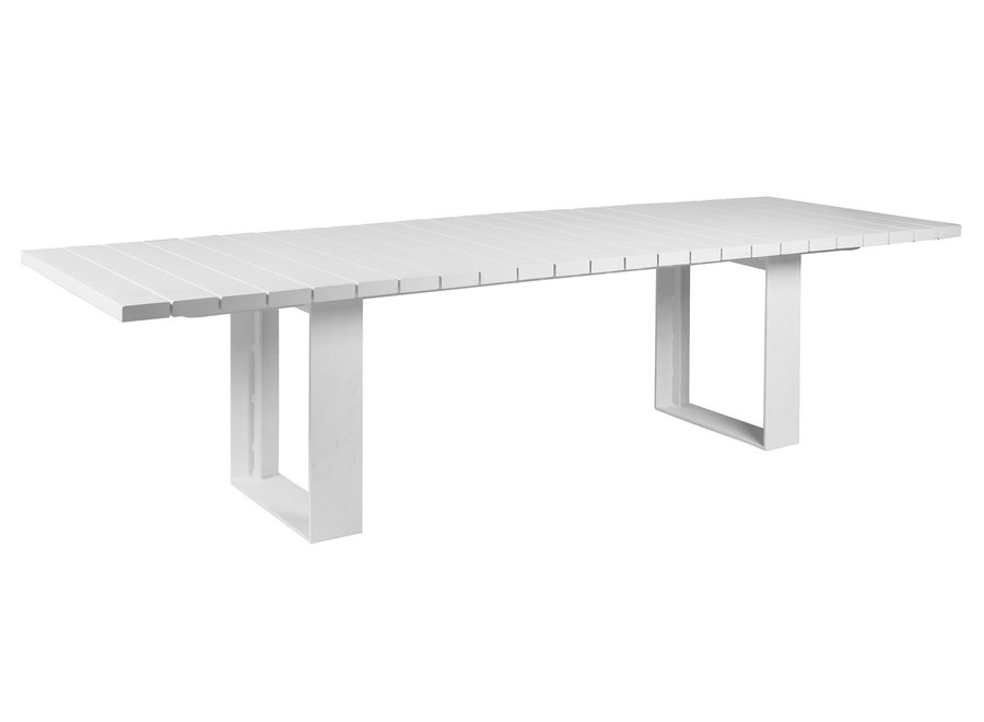 Garden table 'Samos' 305x100x75cm - White