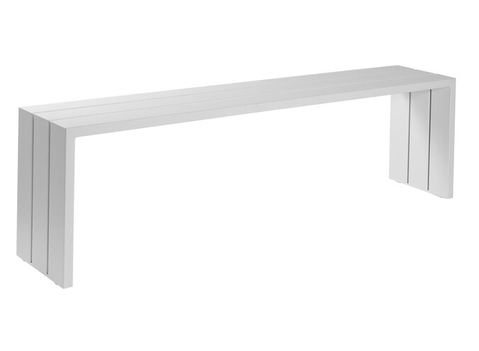 Side table 'Samos' 212x38x60cm - White