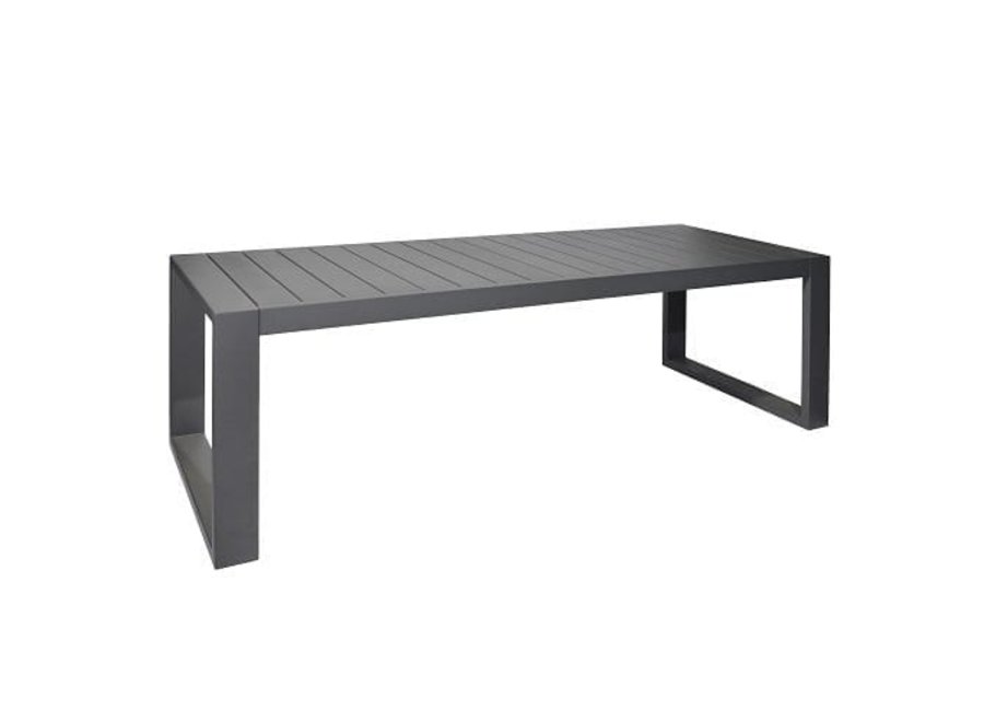 Garden table 'Vitoria' 240x90x75cm - Anthracite