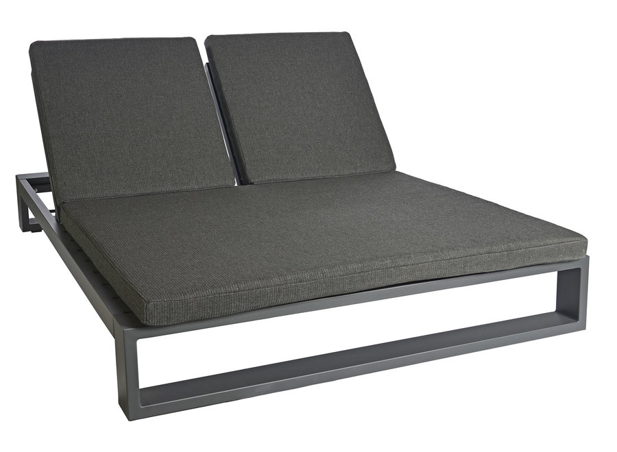 Double lounger 'Vitoria' - Anthracite