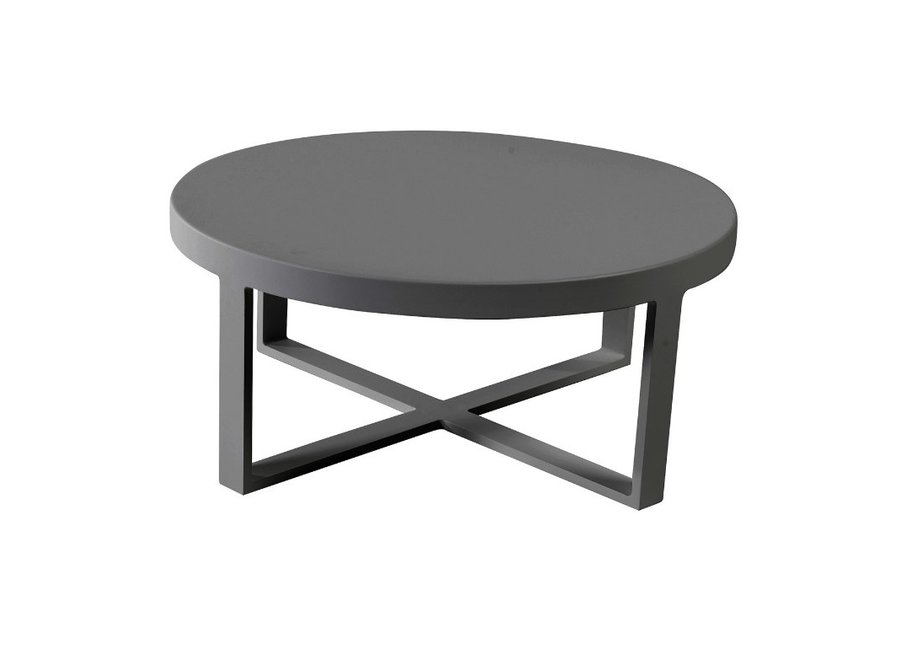 Loungetisch 'Force' Ø80x35cm - Anthracite