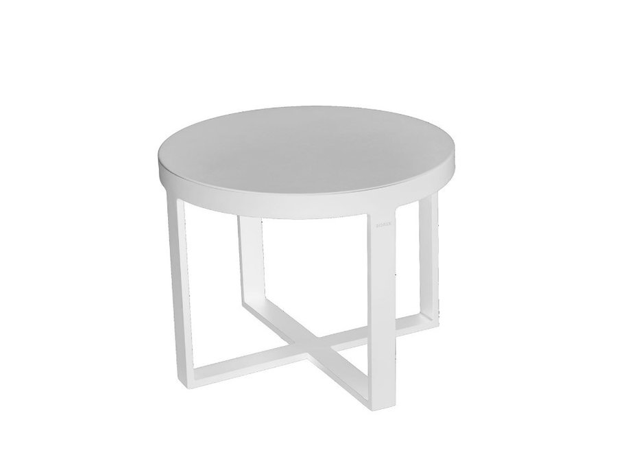 Side table 'Force' Ø58x45cm - White