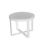 Side table 'Force' Ø58x45cm - White