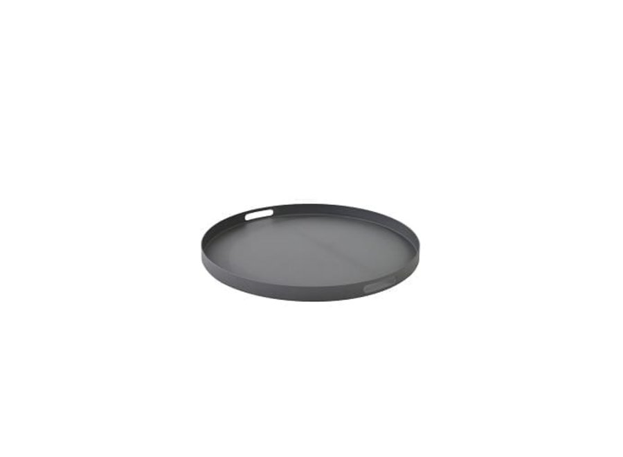 Tray Ø58x4cm - Anthracite