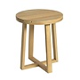 Side table 'Lazise' Ø48x56cm - Teak