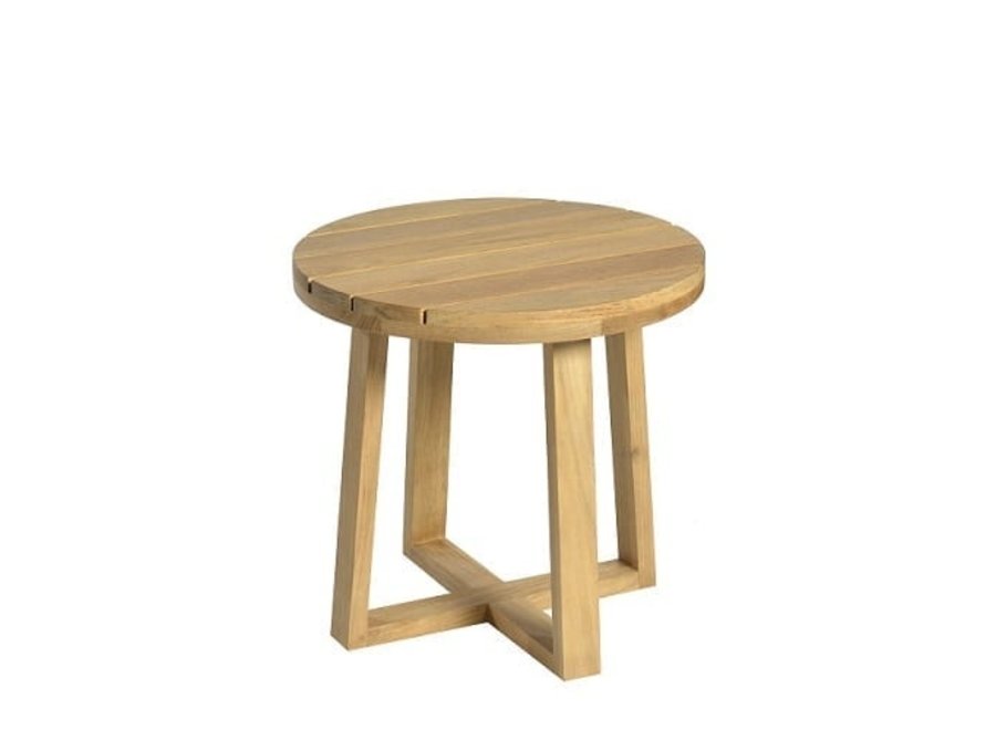 Side table 'Lazise' Ø48x46cm - Teak