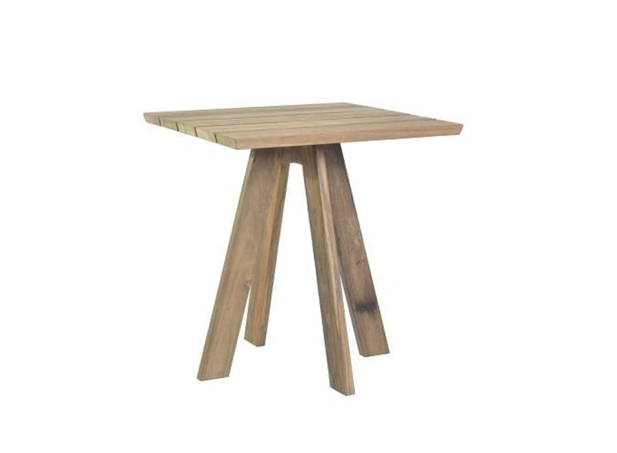 Table de jardin 'Tarifa' 70x70x75cm - Teak