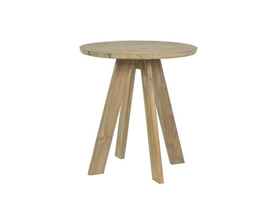 Table de jardin 'Tarifa' Ø70x75cm - Teak