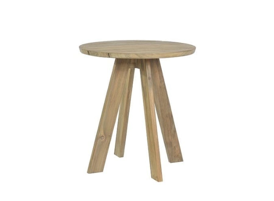 Garden table 'Tarifa' Ø70x75cm - Teak
