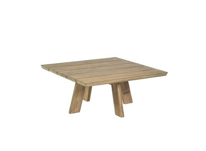 Lounge table 'Tarifa' 80x80x35cm - Teak
