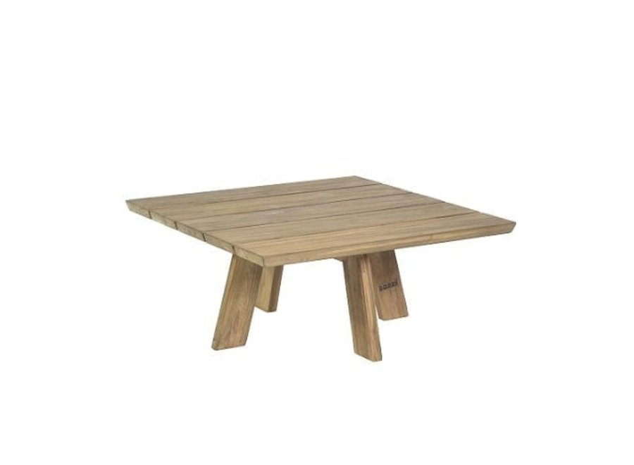 Loungetafel 'Tarifa' 80x80x35cm - Teak