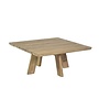 Loungetisch 'Tarifa' 80x80x35cm - Teak