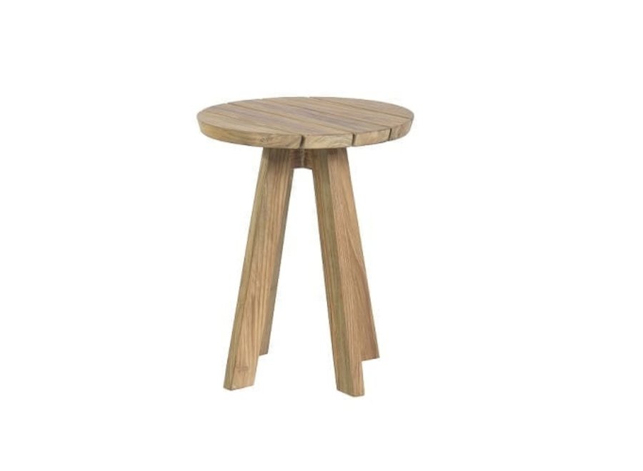 Table d'appoint 'Tarifa' Ø45,5x57cm - Teak