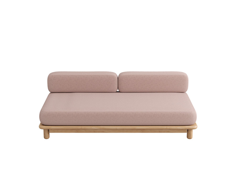 Lounge sofa 'Bassano' - Teak